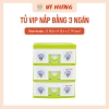 Tủ VIP để bàn 3 ngăn nắp bằng VH 9151