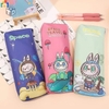 Túi đựng bút dây kéo hoạ tiết hình Labubu siêu hot