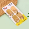Vỉ 4 móc dán tường hình Oval siêu dính siêu chắc