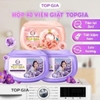 Hộp 40 viên giặt xả TOPGIA hương thơm thiên nhiên