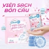 Hộp 4 viên thả sạch bồn cầu CleanZ sạch khuẩn thơm mát 200g