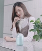 Máy xông tinh dầu phun sương có LED hình mèo 300ml