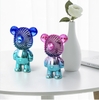 Quạt mini cầm tay hình gấu Bearbrick