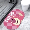 Thảm chùi chân Silicon nhà tắm siêu thấm chống trượt (hình gấu)