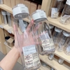 Set 3 bình đựng nước Muji 3 dung tích 350ml, 550ml và 800ml