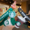 Móc khoá hình ly trà sữa Starbucks độc đáo