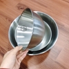 Set 3 tô inox 304 trộn bột chia vạch đa năng