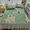 Chiếu điều hoà cao su non siêu mát kèm vỏ gối 1m6