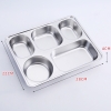 Khay cơm inox 5 ngăn cao cấp