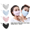 Khẩu trang vải thun chống nắng, chống tia UV có nút chỉnh dây