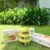 Set 3 bát thuỷ tinh có nắp tiện lợi 450ml