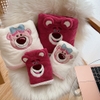 Set 2 khăn tắm gấu dâu Lotso mềm mịn
