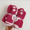 Set 2 khăn tắm gấu dâu Lotso mềm mịn