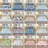 Ga chống thấm cotton hoạ tiết 1m6