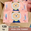 Thùng 32 gói khăn ướt TOMMY HỒNG Thiên Phúc