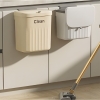 Thùng rác treo tường nắp trượt thông minh 12L