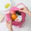 Túi đựng cơm cách nhiệt in hoạ tiết hoạt hình 3D dễ thương