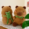 Gấu bông Capybara đeo ẾCH ngộ nghĩnh size 40cm
