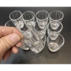 Bộ 12 ly cốc thuỷ tinh uống rượu dáng bầu PCD