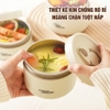 Hộp cơm inox Lucky giữ nhiệt văn phòng 4 tầng chống gỉ cao cấp
