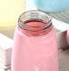 Bình thủy tinh đựng nước chữ NHẬT BẢN 340ml có quai đeo