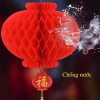 Set 10 đèn lồng đỏ trang trí lễ hội tết size 35cm