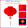 Set 10 đèn lồng đỏ trang trí lễ hội tết size 25cm