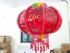 Lồng đèn điện xoay 360 độ trang trí tết size 50cm