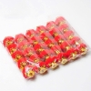 Set 20 quả đèn lồng nhung đỏ trang trí lễ hội Tết size 6
