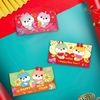 Set 3 bao lì xì ngang phong cách Trung Hoa 2025