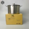 Nồi luộc gà inox cao cấp 30cm nắp kính Kamira