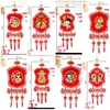 Liễn nhung hình vuông trang trí Tết Xuân An Khang