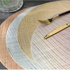 Tấm lót bàn ăn PVC hình tròn sang trọng