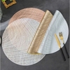 Tấm lót bàn ăn PVC hình tròn sang trọng