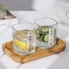 Set 10 ly thủy tinh dáng vuông sần Fino 230ml