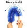 Chổi phủi bụi làm sạch lồng quạt cán tay cầm nhựa cứng chắc