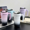 Bình giữ nhiệt có tay cầm kèm ống hút Thinkdiffent 860ml BGN801