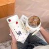 Bình giữ nhiệt nắp vặn kèm quai xách Luck dễ thương 1000ml BGN103