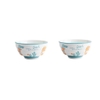 Tô sứ trắng họa tiết khủng long tinh nghịch size 8