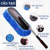 Chổi lau rửa xe ô tô chuyên dụng siêu sạch cán dài