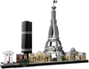 LEGO Architecture Skyline Collection 21044 Paris Skyline Building Kit with Eiffel Tower Model and Other Paris City Architecture for Build and Display (649 Pieces)