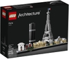 LEGO Architecture Skyline Collection 21044 Paris Skyline Building Kit with Eiffel Tower Model and Other Paris City Architecture for Build and Display (649 Pieces)