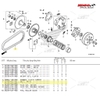 [SHVN] Dây cu-roa (đai truyền động CVT) cho xe SHVN 125-150 đời 2014-2019 chính hãng Honda Việt Nam