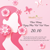 Chúc mừng ngày phụ nữ Việt Nam - 20.10 hạnh phúc, an yên