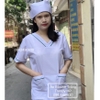 mũ blouse trắng y tá