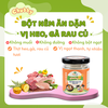 Bột nêm ăn dặm Chubby, bột nêm rau củ, bột nêm bò rau củ, bột nêm heo gà rau củ, bột nêm nấm đông cô, bột nêm rong biển cá tuyết 60gr