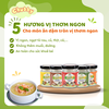 Bột nêm ăn dặm Chubby, bột nêm rau củ, bột nêm bò rau củ, bột nêm heo gà rau củ, bột nêm nấm đông cô, bột nêm rong biển cá tuyết 60gr