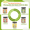 Bột nêm ăn dặm Chubby, bột nêm rau củ, bột nêm bò rau củ, bột nêm heo gà rau củ, bột nêm nấm đông cô, bột nêm rong biển cá tuyết 60gr