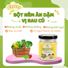 Bột nêm ăn dặm Chubby, bột nêm rau củ, bột nêm bò rau củ, bột nêm heo gà rau củ, bột nêm nấm đông cô, bột nêm rong biển cá tuyết 60gr
