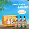Set 3 chai dầu ăn dặm cao cấp Chubby gold x5 (30ml)